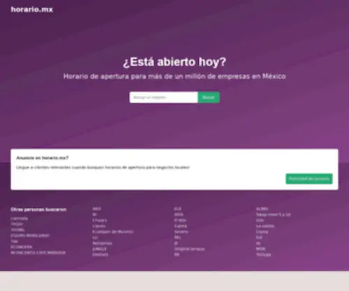 Horario.mx(Horario) Screenshot