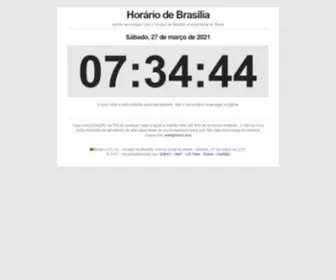 Horariodebrasilia.org(Horário de Brasília) Screenshot
