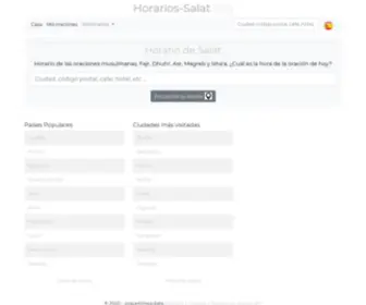 Horarios-Salat.org(Horarios Salat) Screenshot