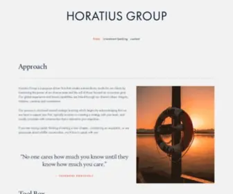 Horatiusgroup.com(Horatius Group) Screenshot