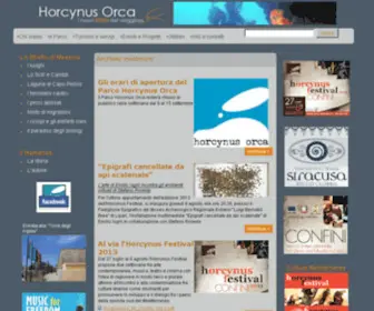 Horcynusorca.it(Fondazione Horcynus Orca) Screenshot