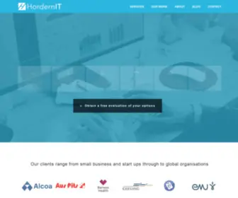 Hordernit.com.au(Expert Custom Software & Business Solutions) Screenshot