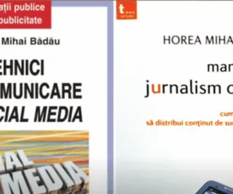 Horeabadau.ro(Horea Mihai Bădău ⋆ Horea Mihai Bădău este Lect) Screenshot