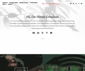 Horeagrindean.com(HOREA GRINDEAN) Screenshot