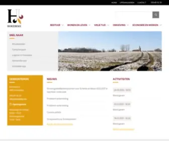 Horebeke.be(Gemeente Horebeke) Screenshot