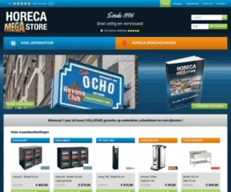 Horeca-Megastore.nl(Horeca Megastore) Screenshot