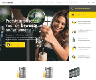 Horecabier.nl(Bier fust) Screenshot