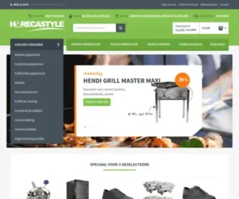 Horecastyle.nl(Voordelig online horeca apparatuur en horecakleding bestellen) Screenshot