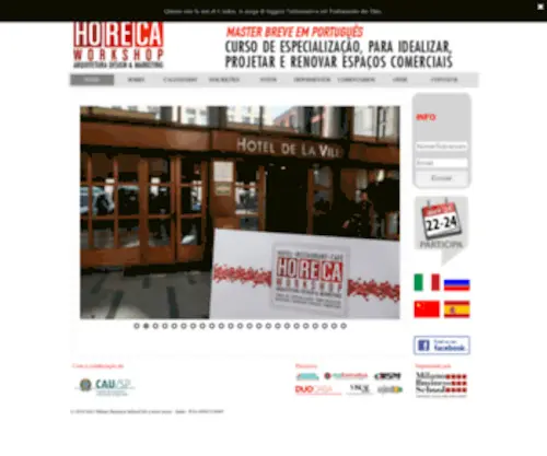 Horecaworkshop.com(Horeca Workshop) Screenshot