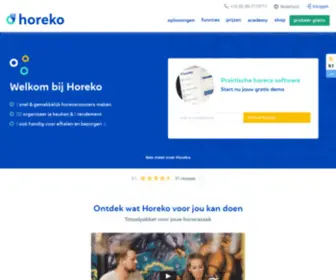 Horeko.nl(Horeko horeca software) Screenshot