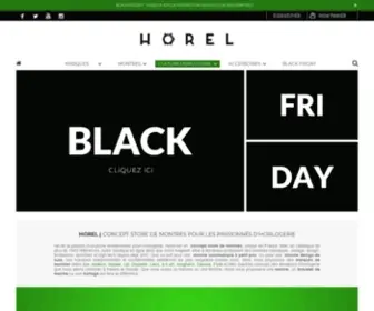 Horel.com(Concept Store de Montres Automatiques) Screenshot