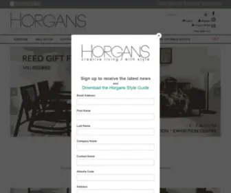 Horgans.com.au(Importers of European) Screenshot