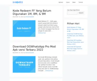 Hori.co.id(Media IT Aktual Indonesia) Screenshot