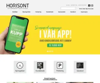 Horisont.no(Horisont Kjøpesenter) Screenshot