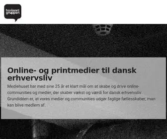 Horisontgruppen.dk(Horisont Gruppen a/s) Screenshot