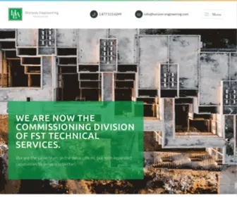 Horizon-Engineering.com(Horizon Engineering Associates) Screenshot