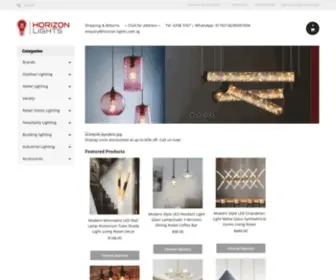 Horizon-Lights.com.sg(Home Lighting Singapore) Screenshot