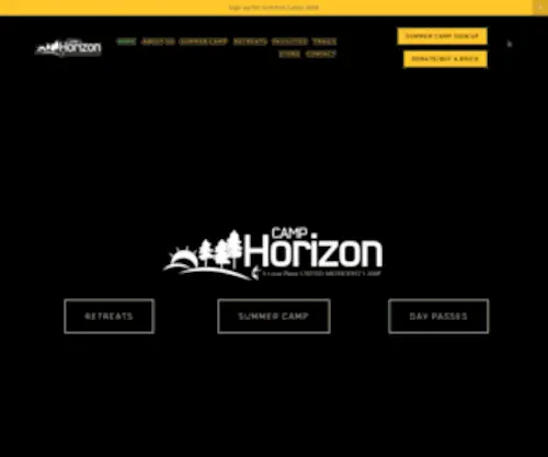 Horizoncenter.org(Horizon United Methodist Center) Screenshot