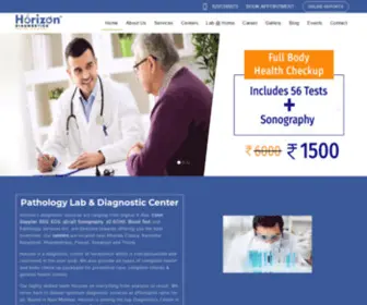 Horizondiagnostic.com(Diagnostic Centre & Pathology Lab in Kamothe) Screenshot