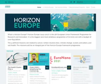 Horizoneurope.ie(Horizon Europe) Screenshot