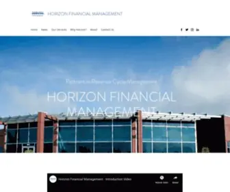 Horizonfinancial.com(Horizon Financial Management) Screenshot