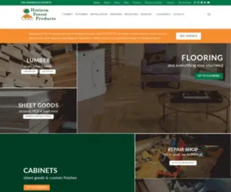 Horizonforest.com(The Hardwood Experts) Screenshot