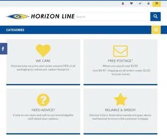 Horizonline.com.au(Horizon Line Canoes) Screenshot