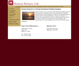 Horizonpartnersltd.com(Horizon Partners) Screenshot