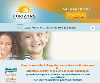 Horizonsdrc.com(Behavior Therapist) Screenshot