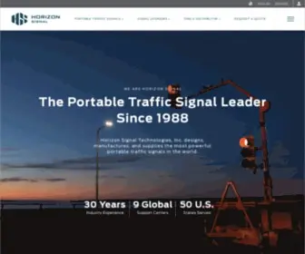 Horizonsignal.com(Portable Traffic Light & Portable Traffic Signal) Screenshot