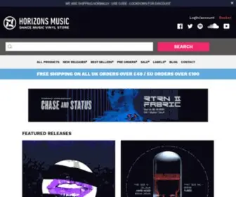 Horizonsmusic.co.uk(Horizons Music) Screenshot