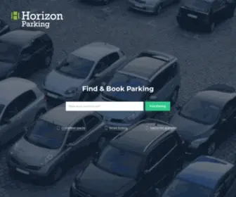 Horizonspaces.co.uk(Park with Horizon Parking) Screenshot