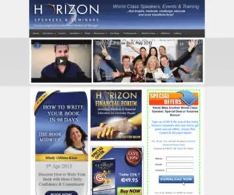 Horizonspeakers.com(Horizon Speakers and Seminars) Screenshot