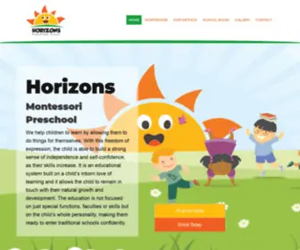 Horizonspreschool.co.za(Montesorri Elspark Germinston) Screenshot