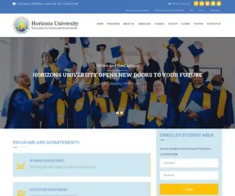 Horizonsuniversity.org(Horizons University) Screenshot