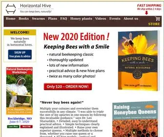 Horizontalhive.com(Natural Beekeeping) Screenshot