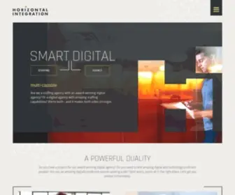 Horizontalintegration.com(We solve complex challenges across two distinct businesses) Screenshot