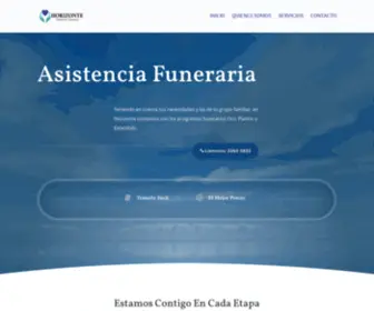 Horizontecr.com(Asistencia Funeraria Horizonte) Screenshot