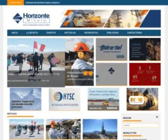 Horizonteminero.com(Revista Horizonte Minero) Screenshot