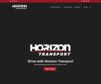 Horizontransport.co Screenshot