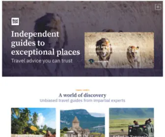 Horizontravelpress.com(Travel Guides To The Unexpected) Screenshot