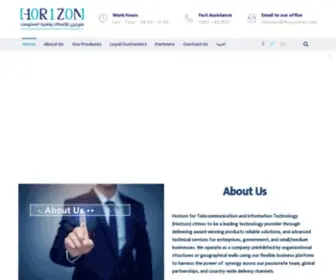 Horizonye.com(Experts in Telecommunication and Information Technology) Screenshot