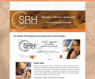 Horloger-SRH.fr(Société) Screenshot