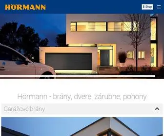 Hormann.sk(Vitajte v Hörmann) Screenshot