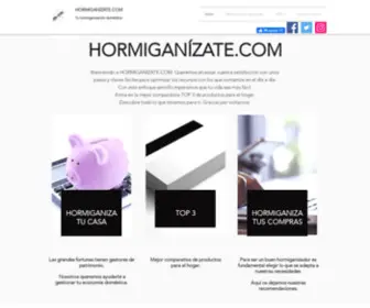 Hormiganizate.com(Hogar) Screenshot