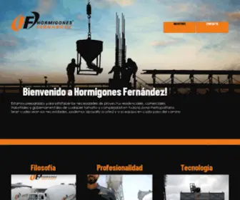 Hormigonesfernandez.com(Hormigones Fernandez) Screenshot