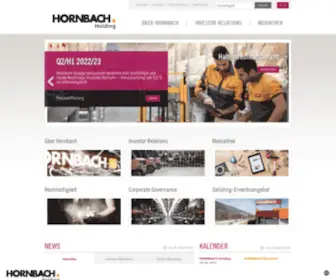 Hornbach-Holding.de(HORNBACH HOLDING AG) Screenshot