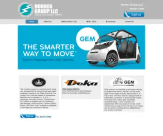 Hornergroup.com(Surprise Sun City Golf Carts) Screenshot