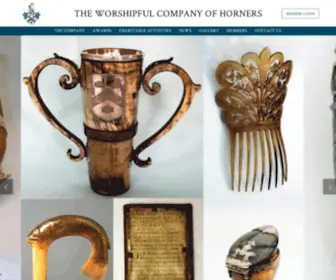 Horners.org.uk(The Worshipful Company of Horners Ancient Guild and Livery Company) Screenshot