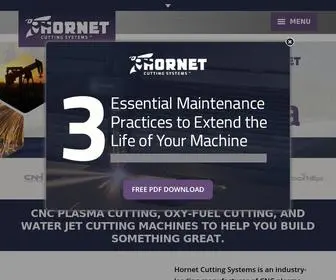 Hornetcs.com(Hornet Cutting Machines) Screenshot